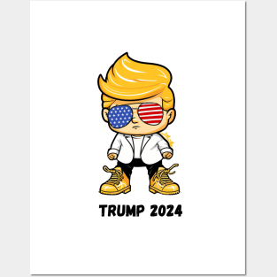 Trump golden sneaker edition - the bold one it says it ! Posters and Art